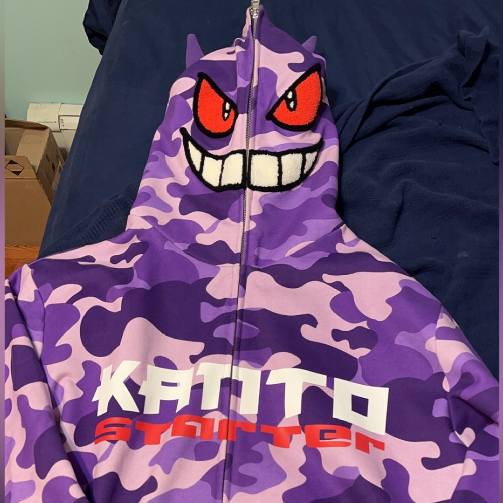 Kanto Starter Gengar Hoodie
